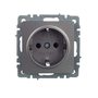 BRITE Розетка 1-местная с заземлением без защитных шторок 16А РС11-1-0-БрС сталь IEK в Выключатели клавишные, переключатели от IEK ( ИЭК ) в интернет магазине ЭлектроОм электротовары 8 BR-R11-16-K46 BR-R11-16-K46 IEK ( ИЭК ) 8