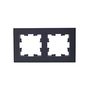 Рамка 2-м BRITE РУ-2-2-БрСе стекло сер. IEK BR-M22-G-K03 в Рамка декоративная для электроустановочных устройств от IEK ( ИЭК ) в интернет магазине ЭлектроОм электротовары 4 BR-M22-G-K03 BR-M22-G-K03 IEK ( ИЭК ) 4