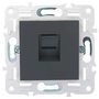 SKANDY Розетка компьютерная RJ45 кат.5E SK-K01G графит IEK в Выключатели клавишные, переключатели от IEK ( ИЭК ) в интернет магазине ЭлектроОм электротовары 5 SK-K10-1-K53 SK-K10-1-K53 IEK ( ИЭК ) 5