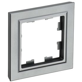 BRITE Рамка 1-местная РУ-1-БрС сталь IEK в Выключатели клавишные, переключатели от IEK ( ИЭК ) в интернет магазине ЭлектроОм электротовары BR-M12-K46 BR-M12-K46 IEK ( ИЭК )