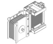 LINEBAR Секция концевая 630А Al 3L+N+PER некрашеная IP55 транспортировочная IEK