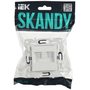 SKANDY Розетка компьютерная двойная RJ45 кат.5E SK-K03W арктический белый IEK в Розетка от IEK ( ИЭК ) в интернет магазине ЭлектроОм электротовары 2 SK-K20-1-K01 SK-K20-1-K01 IEK ( ИЭК ) 2