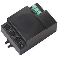 Датчик движения ДД-МВ 401 500Вт 360град 8М IP20 черный IEK