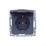 BRITE Розетка 1-местная с заземлением с защитными шторками и крышкой 16А IP44 РСбш10-3-44-БрМ маренго IEK в Выключатели клавишные, переключатели от IEK ( ИЭК ) в интернет магазине ЭлектроОм электротовары 3 BR-R16-16-44-K35 BR-R16-16-44-K35 IEK ( ИЭК ) 3