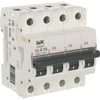 ARMAT Автоматический выключатель M06N 4P D 25А IEK
