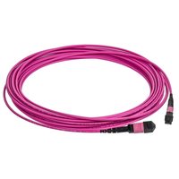 ITK Сборка кабельная волоконно-оптическая MTP male - MTP male 8 ОВ тип B MM OM3 17м