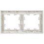 Рамка 2-м BRITE РУ-2-БрБ бел. IEK BR-M22-K01 в Рамка декоративная для электроустановочных устройств от IEK ( ИЭК ) в интернет магазине ЭлектроОм электротовары 5 BR-M22-K01 BR-M22-K01 IEK ( ИЭК ) 5