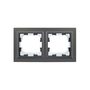BRITE Рамка 2-местная IP44 РУ-2-БрС-44 сталь IEK в Выключатели клавишные, переключатели от IEK ( ИЭК ) в интернет магазине ЭлектроОм электротовары 5 BR-M22-44-K46 BR-M22-44-K46 IEK ( ИЭК ) 5