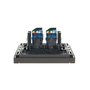 FORTE&PIANO Розетка компьютерная двойная RJ45 кат.6 FP334 серый IEK в Розетка от IEK ( ИЭК ) в интернет магазине ЭлектроОм электротовары 8 FP-K20-2-K03 FP-K20-2-K03 IEK ( ИЭК ) 8