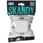 SKANDY Розетка 1-местная с заземлением с защитными шторками и крышкой 16А IP44 SK-R11W арктический белый IEK в Розетка от IEK ( ИЭК ) в интернет магазине ЭлектроОм электротовары 2 SK-R16-16-44-K01 SK-R16-16-44-K01 IEK ( ИЭК ) 2
