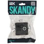 SKANDY Розетка двойная TV+RJ45 кат.6 SK-A15G графит IEK в Выключатели клавишные, переключатели от IEK ( ИЭК ) в интернет магазине ЭлектроОм электротовары 4 SK-AK20-2-K53 SK-AK20-2-K53 IEK ( ИЭК ) 4