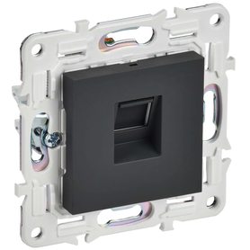 SKANDY Розетка компьютерная RJ45 кат.5E SK-K01G графит IEK в Выключатели клавишные, переключатели от IEK ( ИЭК ) в интернет магазине ЭлектроОм электротовары SK-K10-1-K53 SK-K10-1-K53 IEK ( ИЭК )