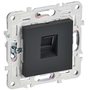 SKANDY Розетка компьютерная RJ45 кат.5E SK-K01G графит IEK в Выключатели клавишные, переключатели от IEK ( ИЭК ) в интернет магазине ЭлектроОм электротовары 1 SK-K10-1-K53 SK-K10-1-K53 IEK ( ИЭК ) 1