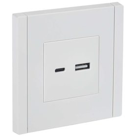 FORTE&PIANO Розетка USB A+C 3,1А FP250 белый IEK в Розетка от IEK ( ИЭК ) в интернет магазине ЭлектроОм электротовары FP-U22-D31-K01 FP-U22-D31-K01 IEK ( ИЭК )