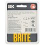 BRITE Рамка 1-местная РУ-1-1-Бр металл черный RE IEK в Выключатели клавишные, переключатели от IEK ( ИЭК ) в интернет магазине ЭлектроОм электротовары 3 BR-M12-M-01-K02 BR-M12-M-01-K02 IEK ( ИЭК ) 3