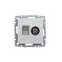 Розетка компьютерная + телевизионная 2-м Brite РТВ/РК12-БрА RJ45 кат.5E + TV алюм. IEK BR-AK20-1-K47 в Разъем антенны от IEK ( ИЭК ) в интернет магазине ЭлектроОм электротовары 3 BR-AK20-1-K47 BR-AK20-1-K47 IEK ( ИЭК ) 3