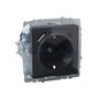 BRITE Розетка 1-местная с заземлением с защитными шторками 16А с USB A+C 18Вт РЮш11-1-БрГ графит IEK в Выключатели клавишные, переключатели от IEK ( ИЭК ) в интернет магазине ЭлектроОм электротовары 4 BR-R14-16-U22-018-K53 BR-R14-16-U22-018-K53 IEK ( ИЭК ) 4