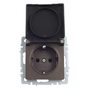 BRITE Розетка 1-местная с заземлением с защитными шторками и крышкой 16А IP44 РСбш10-3-44-БрТБ темная бронза IEK в Выключатели клавишные, переключатели от IEK ( ИЭК ) в интернет магазине ЭлектроОм электротовары 3 BR-R16-16-44-K45 BR-R16-16-44-K45 IEK ( ИЭК ) 3