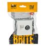 Розетка компьютерная + телевизионная 2-м Brite РТВ/РК12-БрБ RJ45 кат.5E + TV бел. IEK BR-AK20-1-K01 в Разъем антенны от IEK ( ИЭК ) в интернет магазине ЭлектроОм электротовары 4 BR-AK20-1-K01 BR-AK20-1-K01 IEK ( ИЭК ) 4