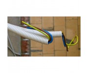 Кабель в гофре ВВГнг-LS 3х2,5 ДКС Ф20мм 25м