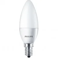 Светодиодная лампа Philips E27 5.5W = 60W холодный белый свет Essential