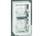 Коробка для накладного монтажа 2X2мод. глубина 40 мм Mosaic 