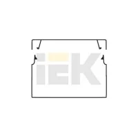 Кабель-канал 60х40 L2000 пластик ЭЛЕКОР IEK CKK10-060-040-1-K01-018