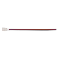 Коннектор для светодиодной ленты SMD5050 RGB 10мм 4-pin + провод 20см