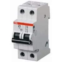 Выключатель автоматический модульный 2п C 16А 6кА S202 C16 ABB 2CDS252001R0164