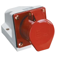 Розетка ОП 16А 380В 3P+PЕ ССИ-114 IP44 IEK PSR12-016-4