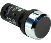 Кнопка черная без фиксации 1HO серия CP1-30B-10