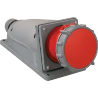 Розетка стационарная ССИ-134 63А-6ч/380-415В 3Р+РЕ IP67 MAGNUM ИЭК