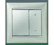 Pамка 1 пост Тонированное дерево Valena