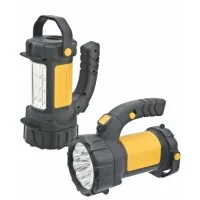 Фонарь-прожектор-кемпинг 15+12LED 3AA  дальность 50м