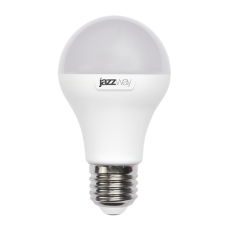 Лампа светодиодная 12 Вт 230В Е27 колба А60, пластик, тёплый белый