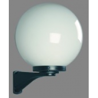 Светильник настенный для ЛН 40 Вт Е27 IP44 шар-дымчатый 3061304000