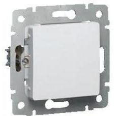Механизм выключателя 1-кл. СП Cariva 10А IP20 250В авт. клеммы бел. Leg 773656