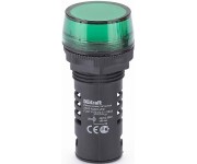Лампа коммутац. ADDS 22мм LED 220В AC/DC ЛK-22 зел. SchE 25118DEK