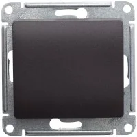 Механизм переключателя проходного 1-кл. СП Glossa 10А IP20 (сх. 6) 10AX шоколад. SchE GSL000861