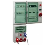 Пылевлагозащищенный корпус щита Schneider Electric  IP65 3x12М