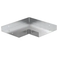 Угол для лотка горизонтальный 90град. 400х40 W10-400 оцинк. SchE