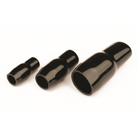 Изоляторы для наконечников, ПВХ, черные 16 мм 