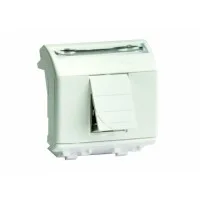 Телефонная розетка RJ-11 разъем AMP , белая, 2мод.
