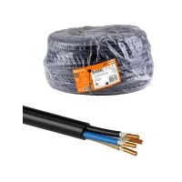 Кабель ВВГнг(А)-FRLSLTx 4х1,5 ок(N)-0,66 ГОСТ (100м) TDM