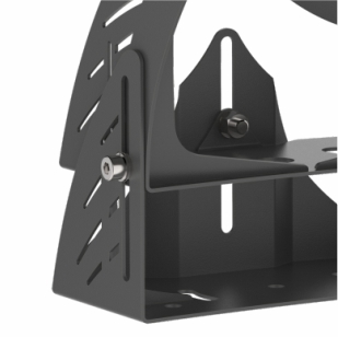 Крепление выполнено из нержавеющей стали