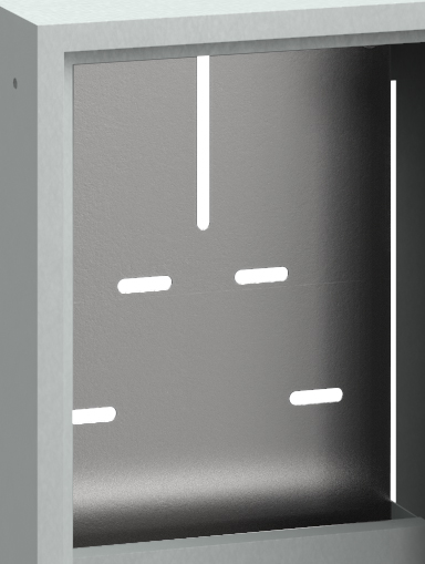 Универсальная монтажная панель для любого типа счетчиков.