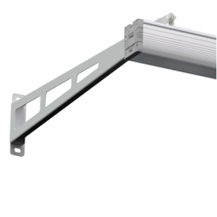 Удобство монтажа - светильник крепится на кронштейн