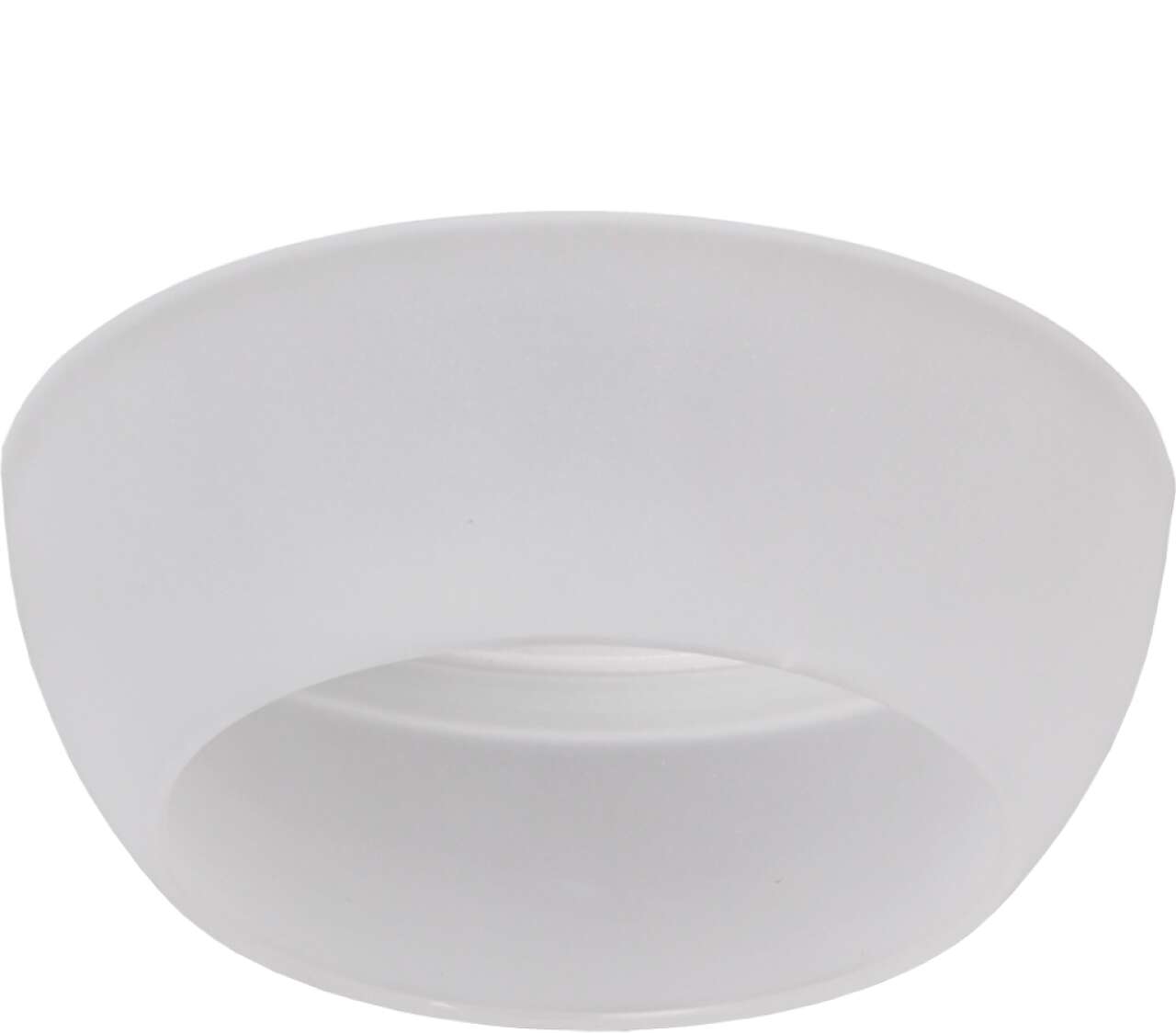 Объемная акриловая вставка создаёт большую площадь освещения.