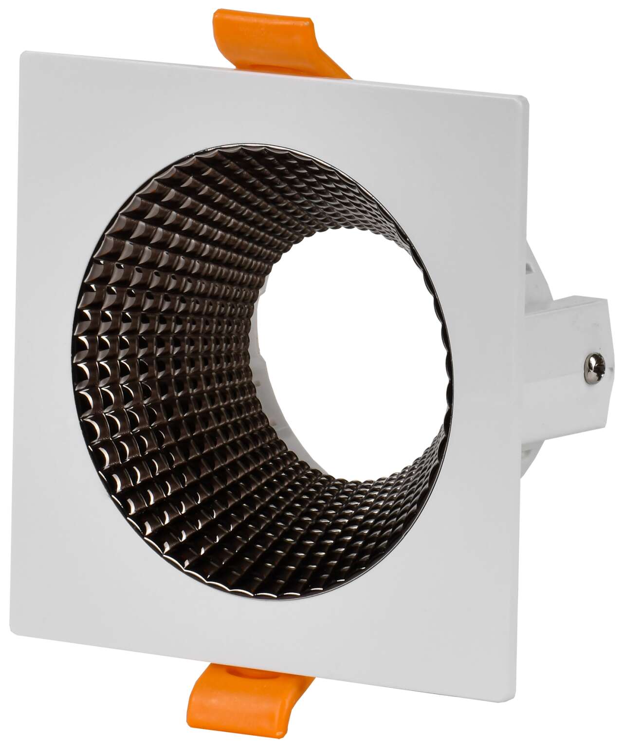 Ребристая фактура отражателя создаёт 3D эффект