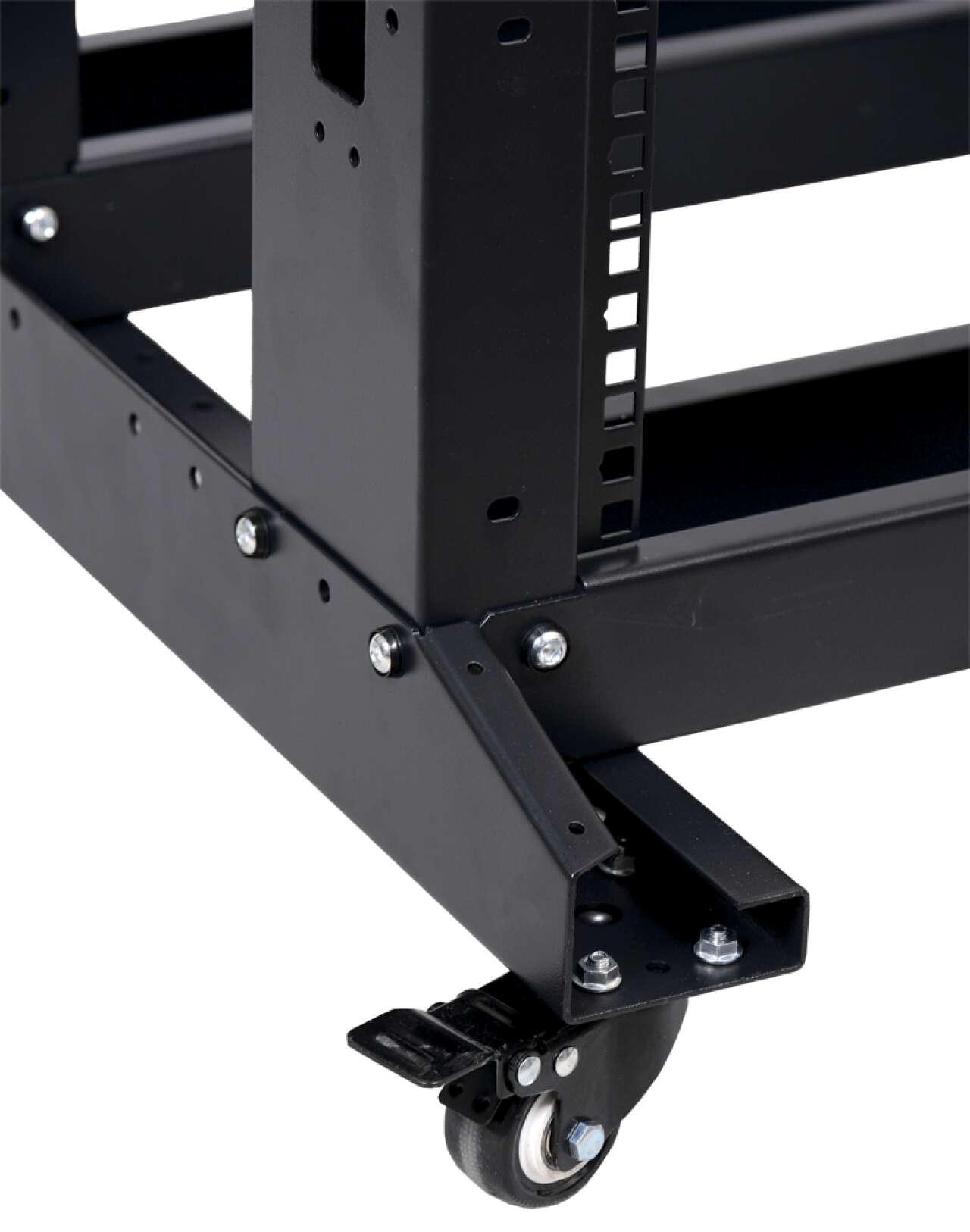 В комплекте ролики с тормозом 4 шт.